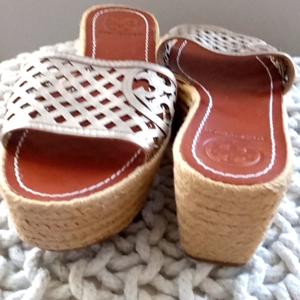 Tory Burch wedge slides